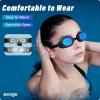 imageSeago 2 Pack Swimming Goggles Antifog AntiUV Mirrored Swim Goggles Adult Women MenBlue  Gold