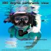 imageSeago Kids Swim Goggles Snorkel Diving Mask for Youth515 AntiFog 180 Clear ViewBlack