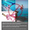 imageSeago Kids Swim Goggles Snorkel Diving Mask for Youth515 AntiFog 180 Clear ViewPink