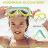 imageSeago Kids Swim Goggles Snorkel Diving Mask for Youth515 AntiFog 180 Clear ViewYellow  Green
