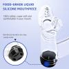 imageSeago Swim Snorkel for Lap Swimming Dry Top Front Swimmer Snorkel for Adult Youth Snorkel Gear Swimming Training Equipment in Pool and Open Water with Comfy Head Pads FoodGrade Silicone MouthpieceBlue